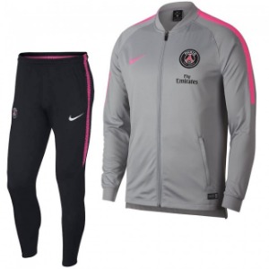 [해외][Order] 18-19 Paris Saint Germain(PSG) Dry Squard Track Suit - Wolf Grey/Black/Hyper Pink/Hyper Pink