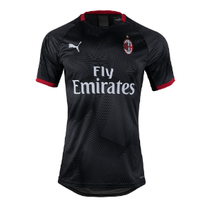 19-20 AC Milan Stadium Graphic Jersey - Black