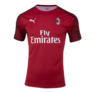19-20 AC Milan Training Jersey - Red