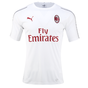 18-19 AC Milan Training Jersey - White