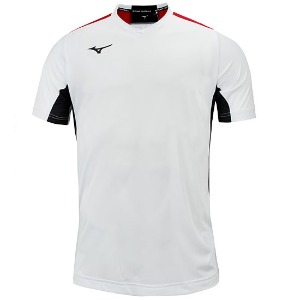 미즈노 게임 셔츠 20 - White/Black