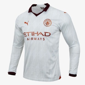 23-24 Manchester City  UEFA Champions League Away L/S Jersey (77045002)