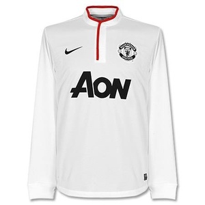 12-13 manchester United UCL(Champions League) Away L/S