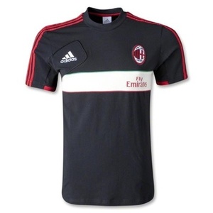 [Order] 12-13 AC Milan Training Polo Shirt - Black