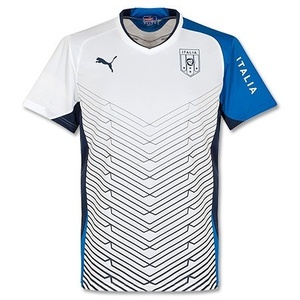 [Order]13-14  Italy Training Shirt - White/Team Power Blue/Navy