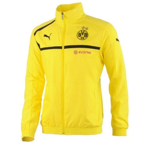 [Order] 12-13 Borussia Dortmund Boys Presentaion Woven Jacket (Black) - KIDS