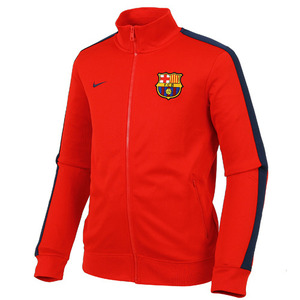 [Order] 13-14 Barcelona(FCB) Authentic N98 Boys  Jacket (Red) - KIDS