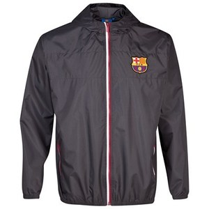 [Order] 13-14  Barcelona Essentials Shower Jacket  - Charcoal
