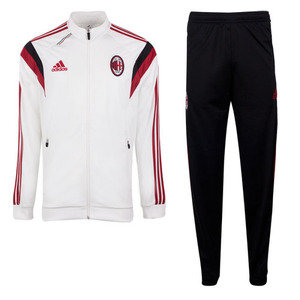[Order] 14-15 AC Milan Training Presentation Suit - Running White/Black