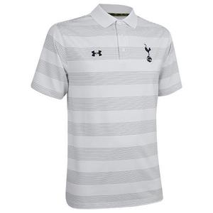 [해외][Order] 14-15 Tottenham Striped Polo Shirt - White