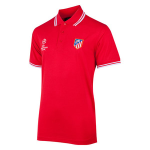 [Order] 14-15 AT Madrid UCL Tipped Polo - Red/White