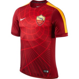 [해외][Order] 14-15 AS Roma Boys Pre-Match Training Jersey (Red) - KIDS