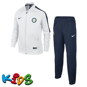 [Order] 14-15 Inter Milan Boys Knit Tracksuit (White) - KIDS