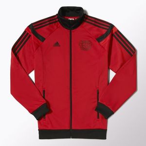 [Order] 14-15 Bayer Leverkusen Anthem Jacket - Red