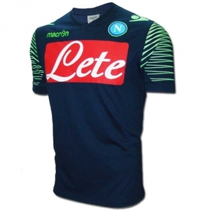 [Order] 14-15 Napoli Pre-Match Training Shirt - Navy/Green