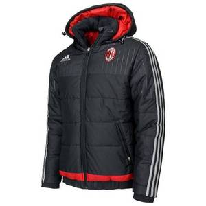 [해외][Order] 15-16 AC Milan Padded Jacket - Black/Solid Grey/Victory Red