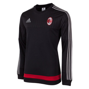 [해외][Order] 15-16 AC Milan Training Top - Black/Solid Grey/Victory Red