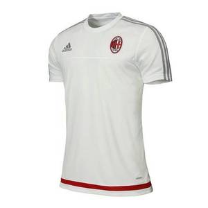 [해외][Order] 15-16 AC Milan Training Jersey (Core White/Solid Grey/Victory Red) - adizero