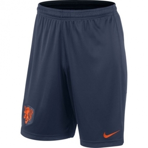 [Order] 14-15 Netherlands (Holland/KNVB) Longer Knit Shorts - Navy