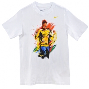 [Order] 14-15 Brasil (CBF) Neymar Hero T-Shirt (White) - KIDS