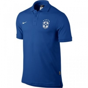 [Order] 14-15 Brasil (CBF) Core Polo Shirt - Blue