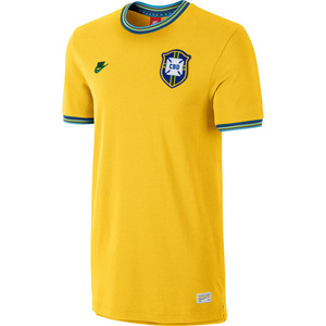 [Order] 14-15 Brasil (CBF) Covert Retro Jersey - Yellow