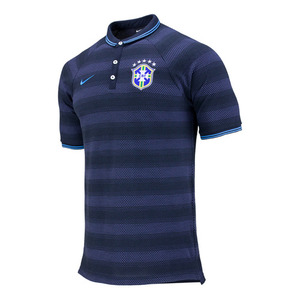 [Order] 14-15 Brasil (CBF) Authentic League Polo Shirt - Navy