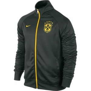 [Order] 14-15 Brasil (CBF) Core Trainer Jacket - Black