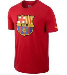 [해외][Order] 15-16 Barcelona Crest Tee (Red) - KIDS