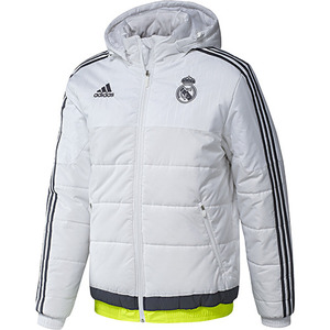 [해외][Order] 15-16 Real Madrid (RCM) Training Padded Jacket - White