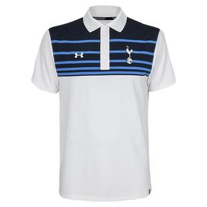 [해외][Order] 15-16 Tottenham Stripe Polo - White