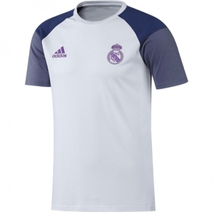 [해외][Order] 16-17 Real Madrid Tee - Crystal White/Raw Purple