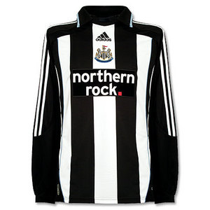 07-08 Newcastle United Home L/S (Authentic Player Jersey / FORMOTION)