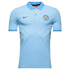 [해외][Order] 16-17 Manchester City Authentic Polo - Field Blue/White/Midnight Navy
