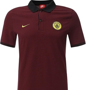 [해외][Order] 16-17 Manchester City Authentic Polo - Team Red/Black/Opti Yellow