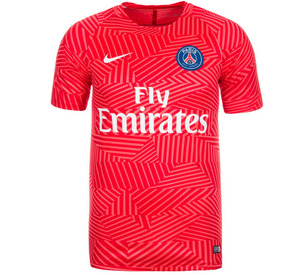 [해외][Order] 16-17 Paris Saint-Germain Boys Squad Top (Ember Glow/White) - KIDS