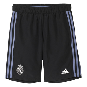 [해외][Order] 16-17 Real Madrid  Boys Woven Shorts (Black/Super Purple) - KIDS