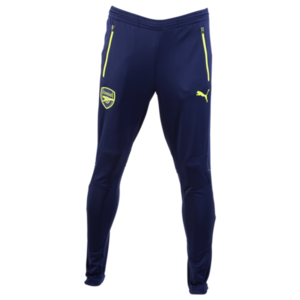 [해외][Order] 16-17 Arsenal Training Pant With Zip Pockets - Peacoat/Safety Yellow