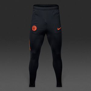 [해외][Order] 16-17 Manchester City Boys Dry Track Pant Squad (Black/Team Orange/Team Orange) - KIDS