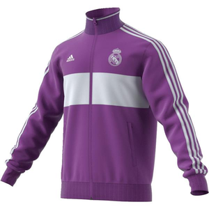 [해외][Order] 16-17 Real Madrid  3 Stripe Track Top - Ray Purple/Crystal White