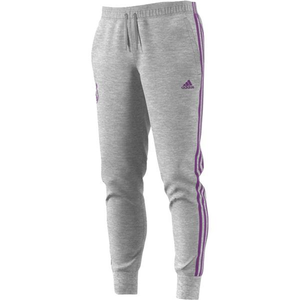 [해외][Order] 16-17 Real Madrid 3 Stripe Pants - Medium Grey Heather/Ray Purple