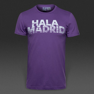 [해외][Order] 16-17 Real Madrid Gr BST Tee - Ray Purple/Crystal White