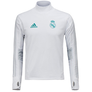 17-18 Real Madrid (RCM) Training Top - White