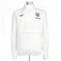 [Order] 09-11 England Home 2009/11 Drill Top - White