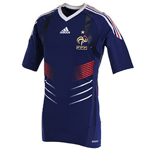 09-11 France (FFF) Home Tech-Fit Authentic Jersey - AUTHENTIC