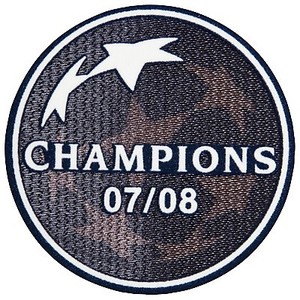 07-08 UCL(Champions League) Champion Patch(For 08/09 ManU),