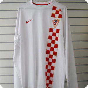 06-08 Croatia L/S - Authetic / Player Issue (White)
