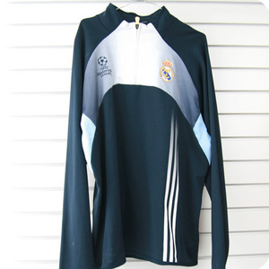 03-04 Real Madrid UCL(Champions League) Harf-Zip Training Top