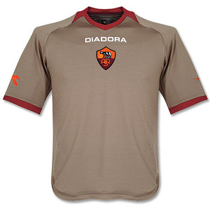 06-07 AS Roma 3rd(Authetic) + 10 TOTTI + Champions League (Size:L)