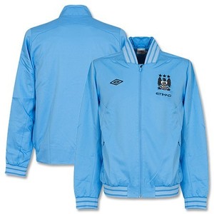 [Order] 12-13 Manchester City Home Walkout Jacket - Sky